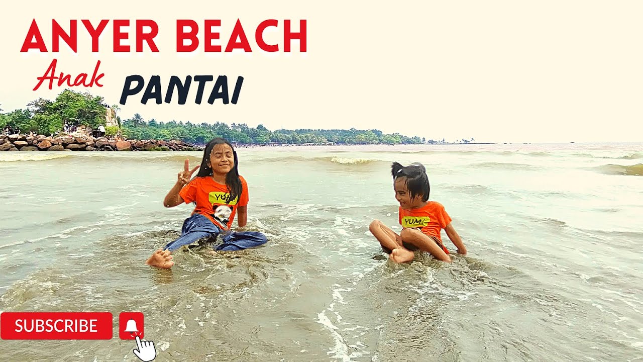 SIANG HARI BOLONG JADI ANAK PANTAI !!! | PANTAI ANYER - HOTEL ACACIA