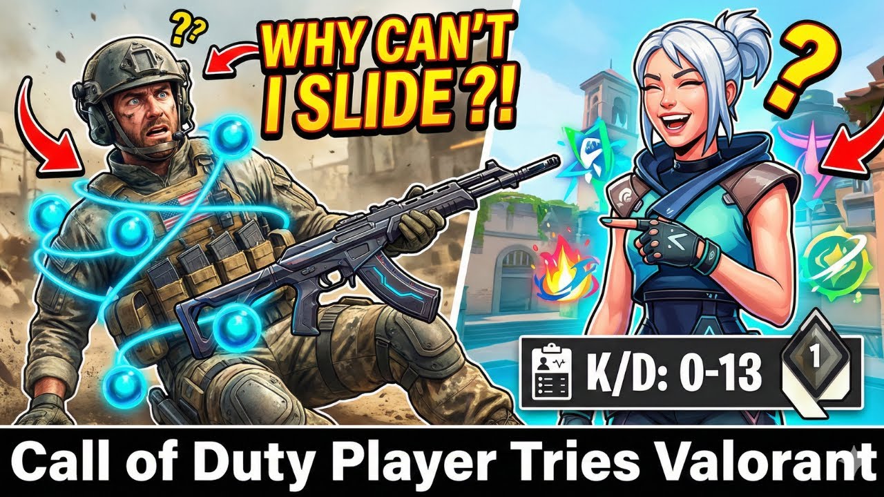 Can a CoD Player actually aim in Valorant?