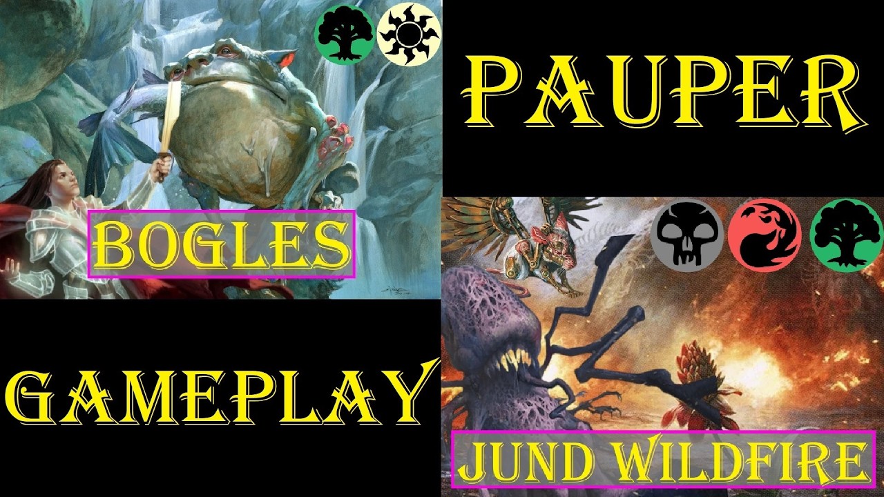 Bogles Vs Jund Wildfire [PAUPER] | Gameplay Ao Vivo #mtgpauper #mtgpaupergameplay