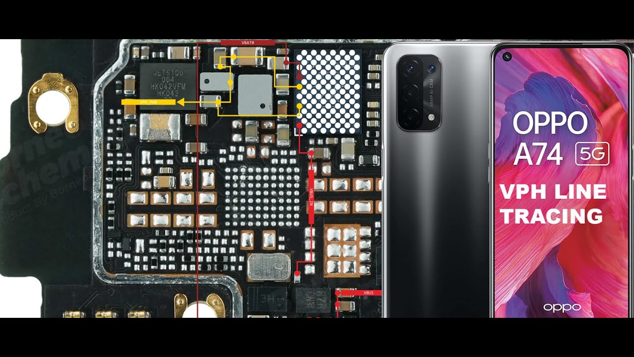 OPPO A74 5G DEAD SOLUTION VPH LINE TRACING