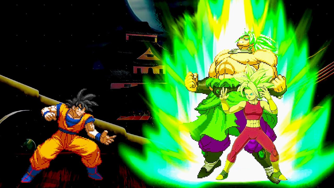 GOKU vs BROLY & KEFLA - The Battle of Saiyans