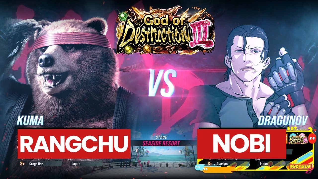 Tekken 8 -  Rangchu (Kuma) vs NOBI (Dragunov) ranked matches