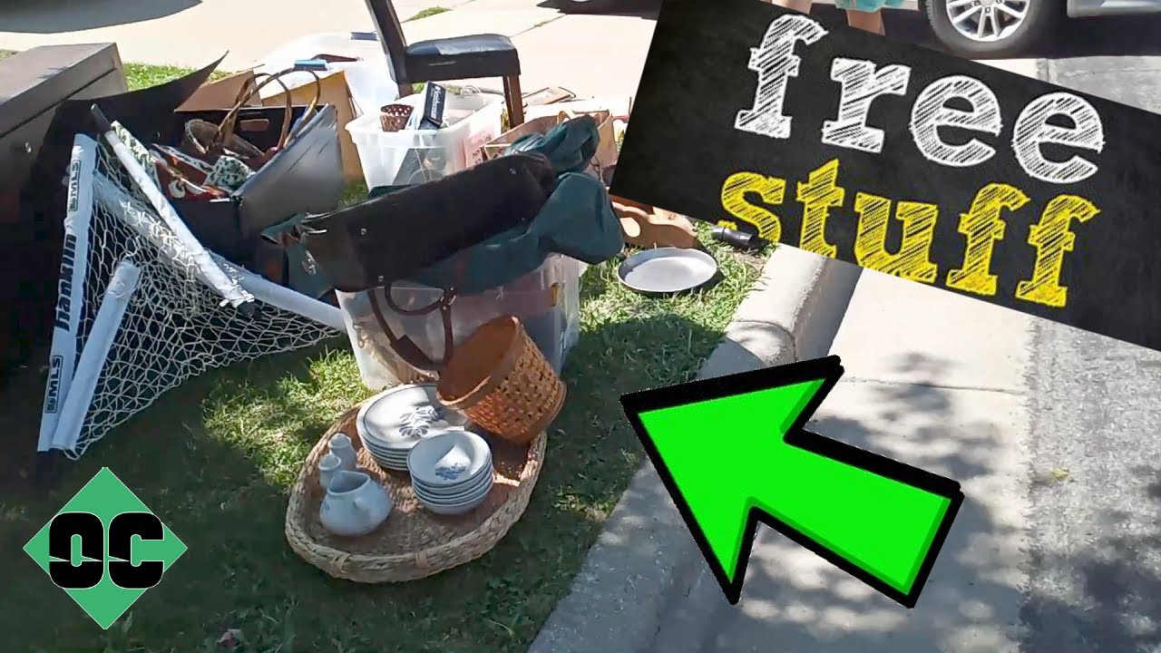 $360 FROM CURB PICKING In ONE DAY!  Curb Shopping And Trash Picking For FREE STUFF