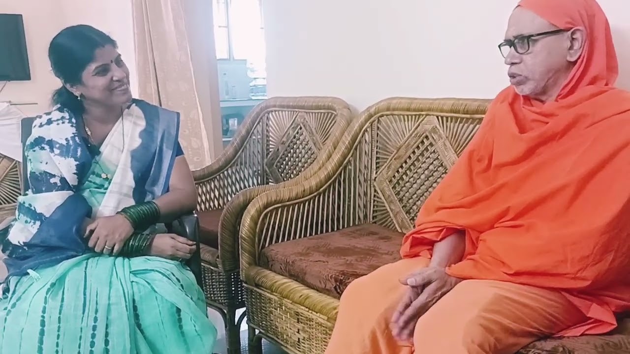 అప్పుడు అలా ఎందుకు జరిగింది అంటే?! By Pujya Sri Tatvavidananda Saraswati swamiji with Satya 