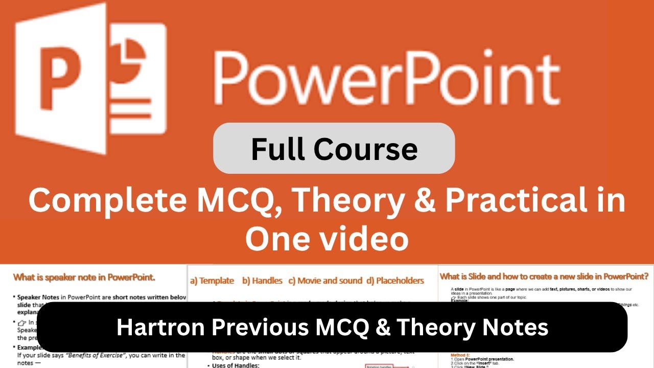 Теоретические заметки по PowerPoint | Hartron Powerpoint: Полная теория и практические заметки