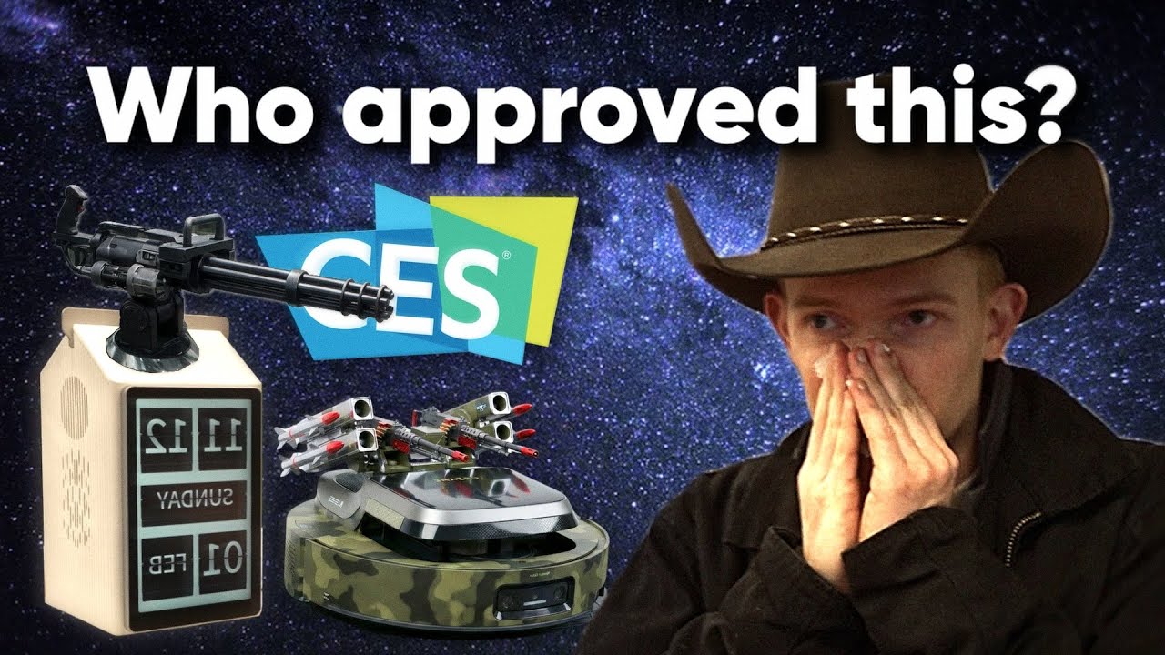 Some Of This Tech Should Not Exist 😐 - CES 2026 Showroom Floor Tour