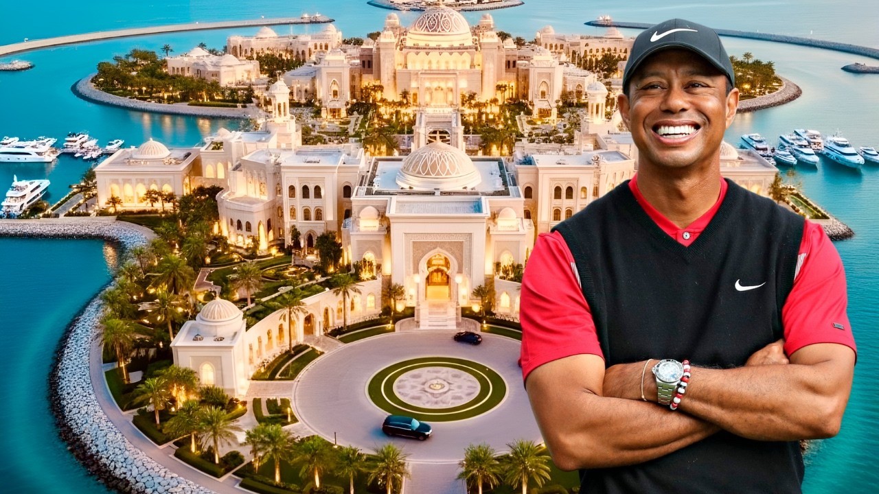 Tiger Woods' Billion-Dollar Lifestyle | Private Jets, Supercar Collection & Island Mansion Secrets