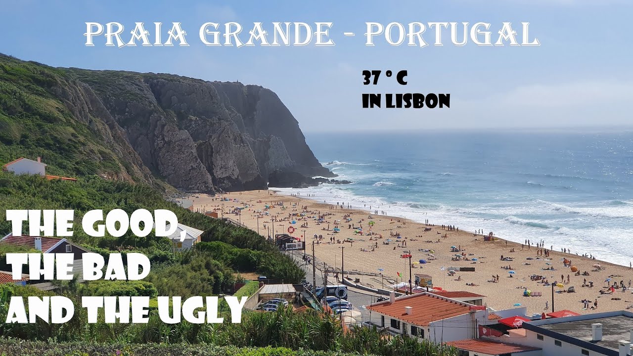 Walk in Praia Grande (Sintra - Portugal) - ポルトガル - 포르투갈