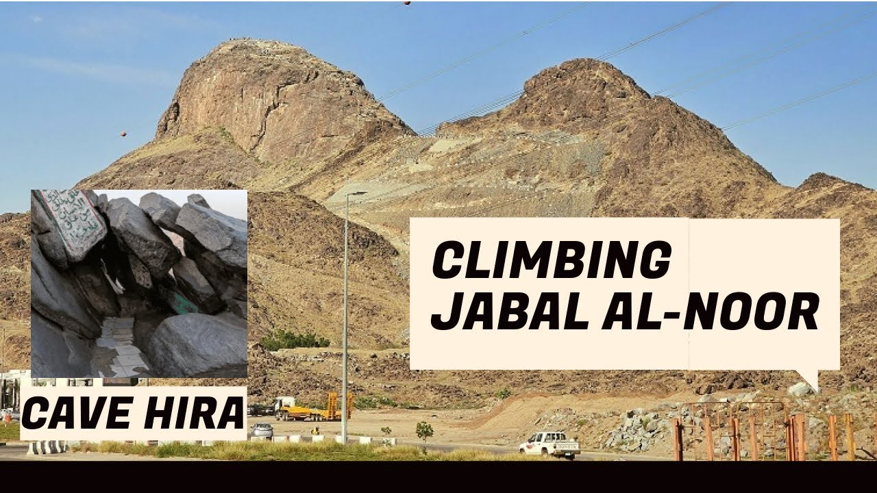 Climbing Jabal al-Noor to see Cave Hira