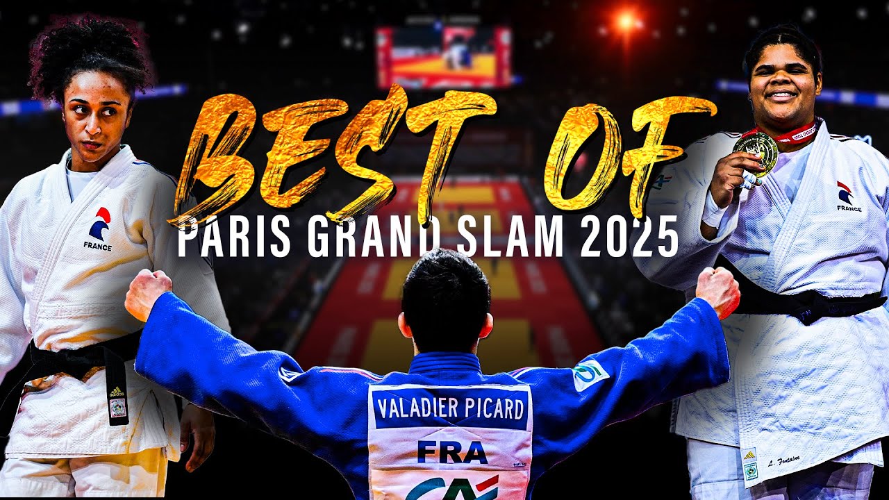 🥋 La France première nation au PARIS GRAND SLAM 2025  - Revivez les 15 médailles bleues ! 🥇🇫🇷