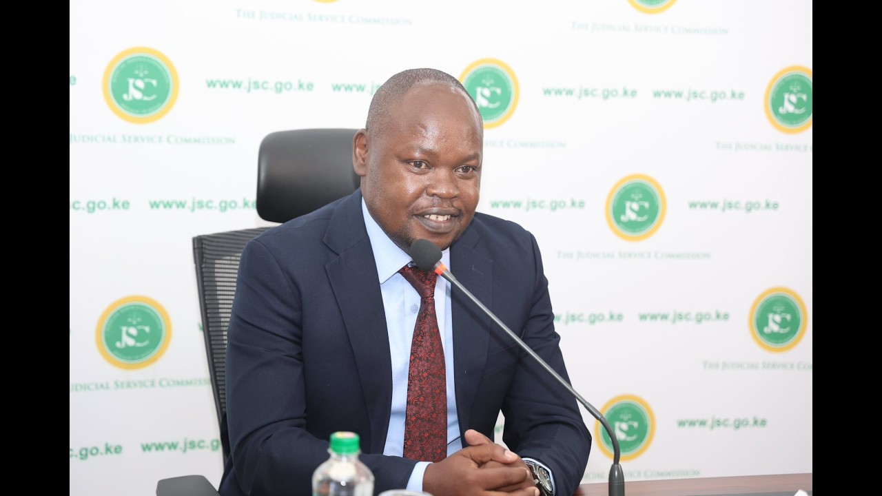 George Chengasia Murunga interview for the position of Judge of the High Court.