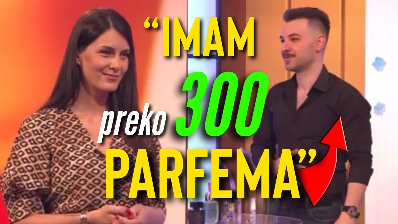 Upoznajte čoveka sa 300 PARFEMA 🤯 TV PRVA 