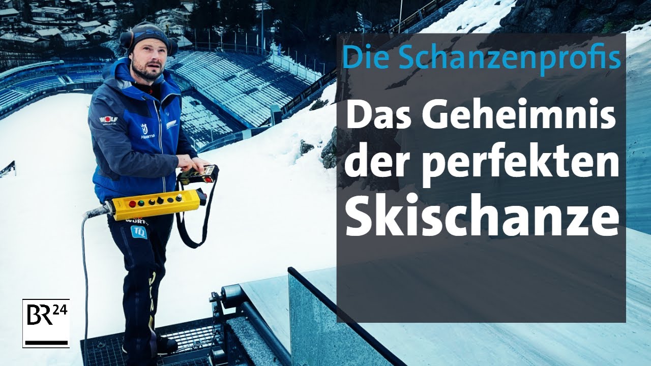Vierschanzentournee: Muskelkraft und Hightech für die perfekte Schanze | Abendschau Reportage | BR24