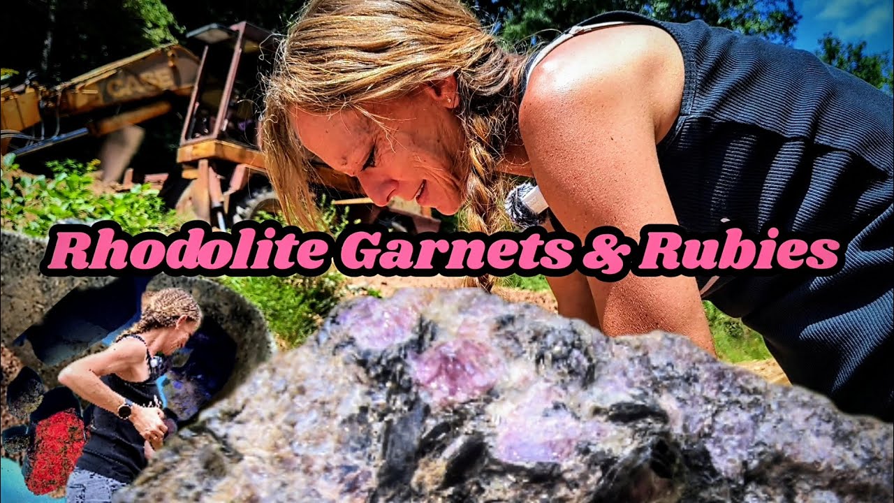 Finding Rhodolite Garnets And Rubies At The Mason Mountain Mine In Franklin North Carolina