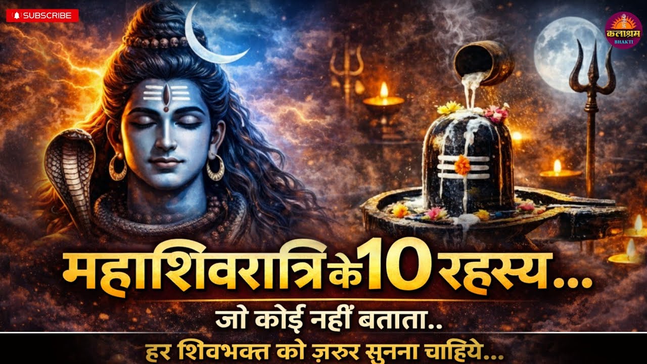 महाशिवरात्रि के 10 रहस्य जो कोई नहीं बताता | Mahashivratri Secrets | शिवरात्रि Special