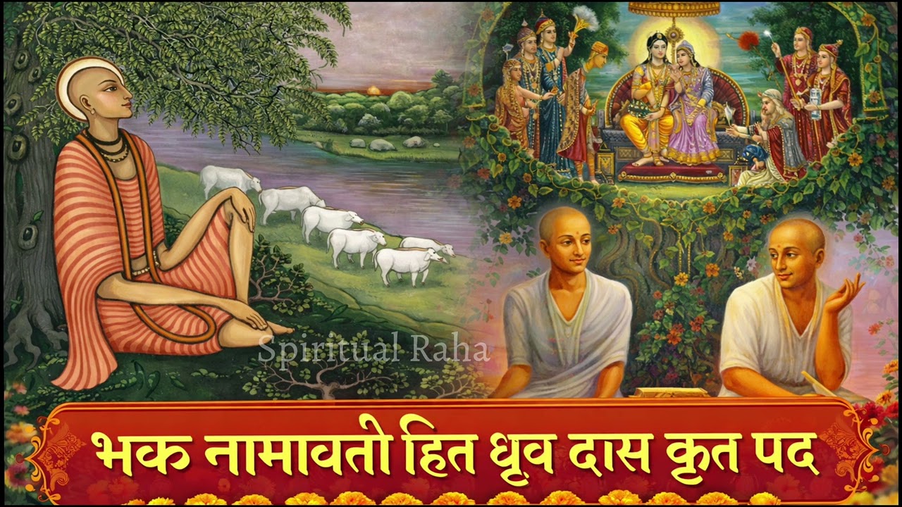 भक्त नाम वाली श्री हित ध्रुव दास कृत पद I सिद्ध पद I  सुबह रोजे इसे अवश्य सुने#bhakti #hitdham 