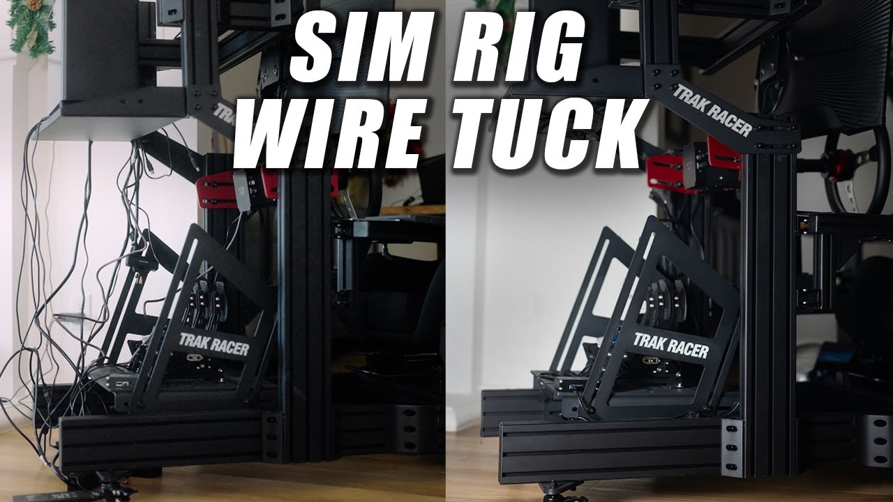Assembling Sim Racing Rig + Cable Management