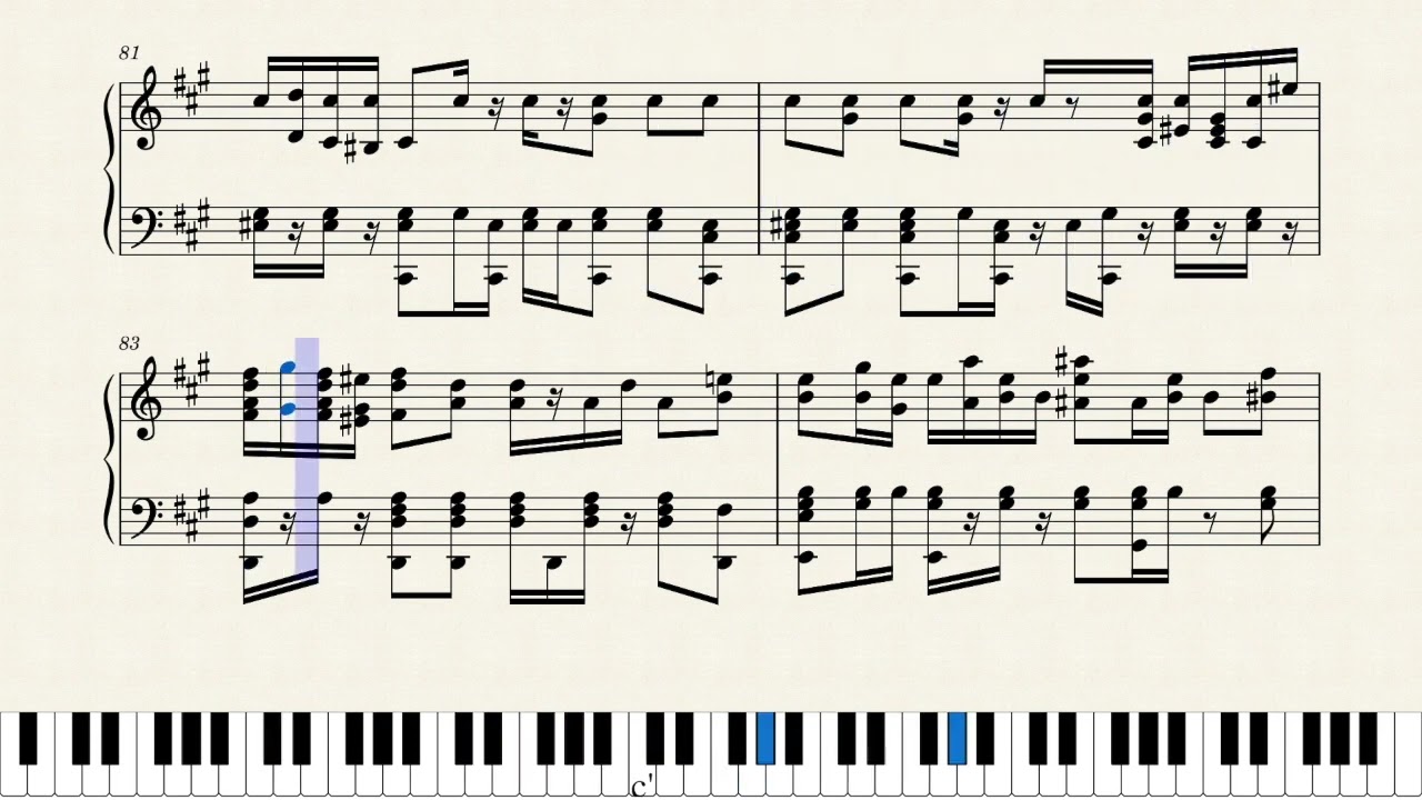 Yoko Shimomura  - Vega's Theme (Piano)