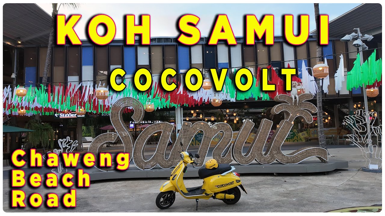 Koh Samui - Chaweng Beach Road Novembre 2024