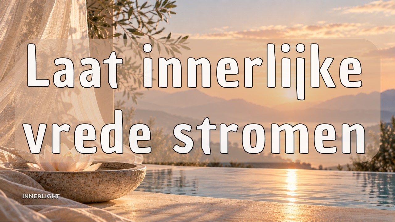 Laat innerlijke vrede stromen | Innerlight meditatie voor rust en ontspanning (met slaapoptie)