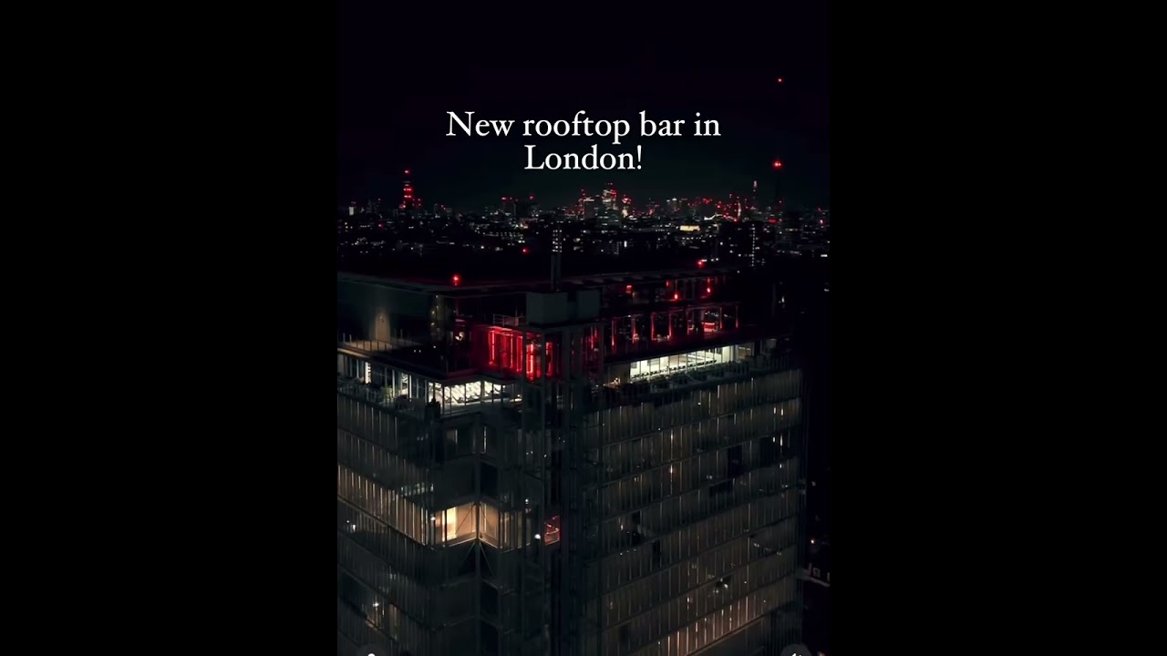 New rooftop bar in London! 📍 C&Eacute; LA VI London #rooftopbar #london #new #londonnow #celavi