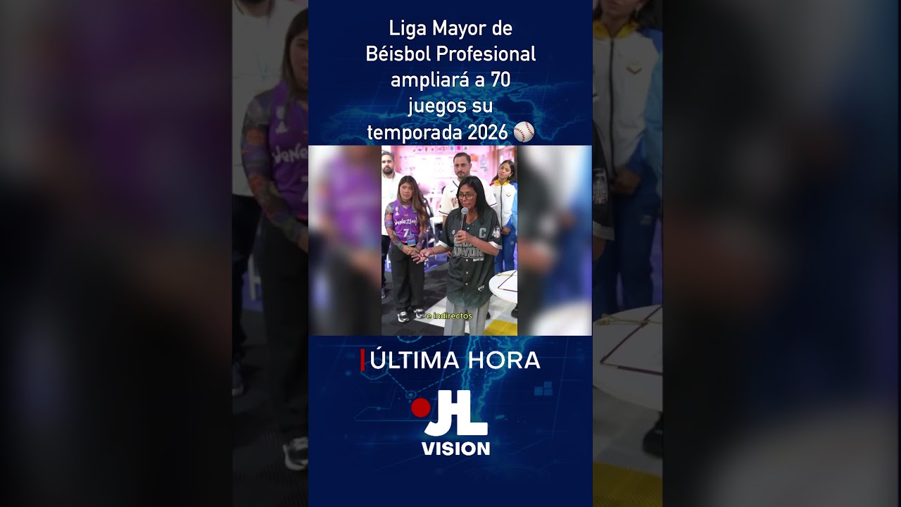 Liga Mayor de B&eacute;isbol Profesional ampliar&aacute; a 70 juegos su temporada 2026