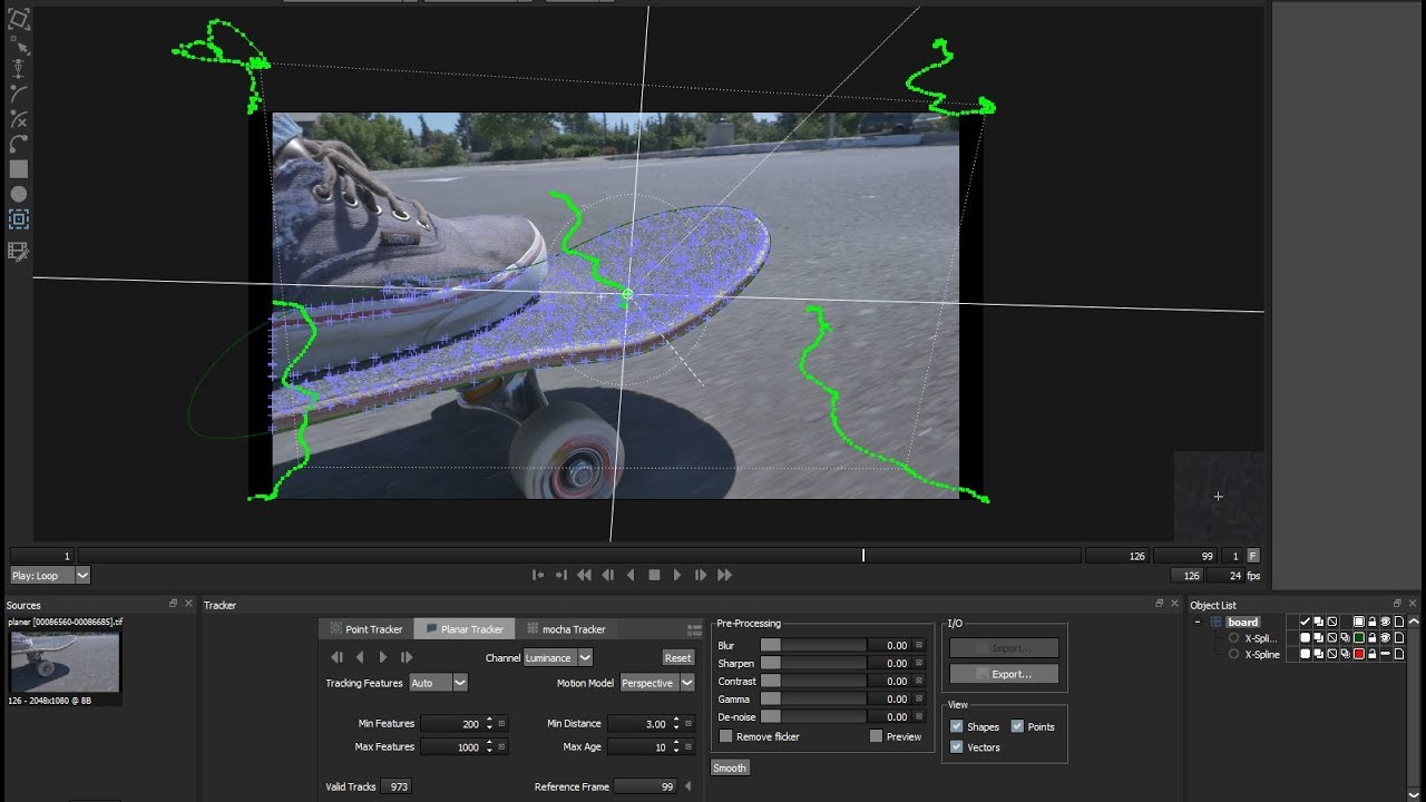 Silhouette : How to Planar Track in Silhouette FX Roto - Silhouette FX Rotoscopy  [HINDI] class 04