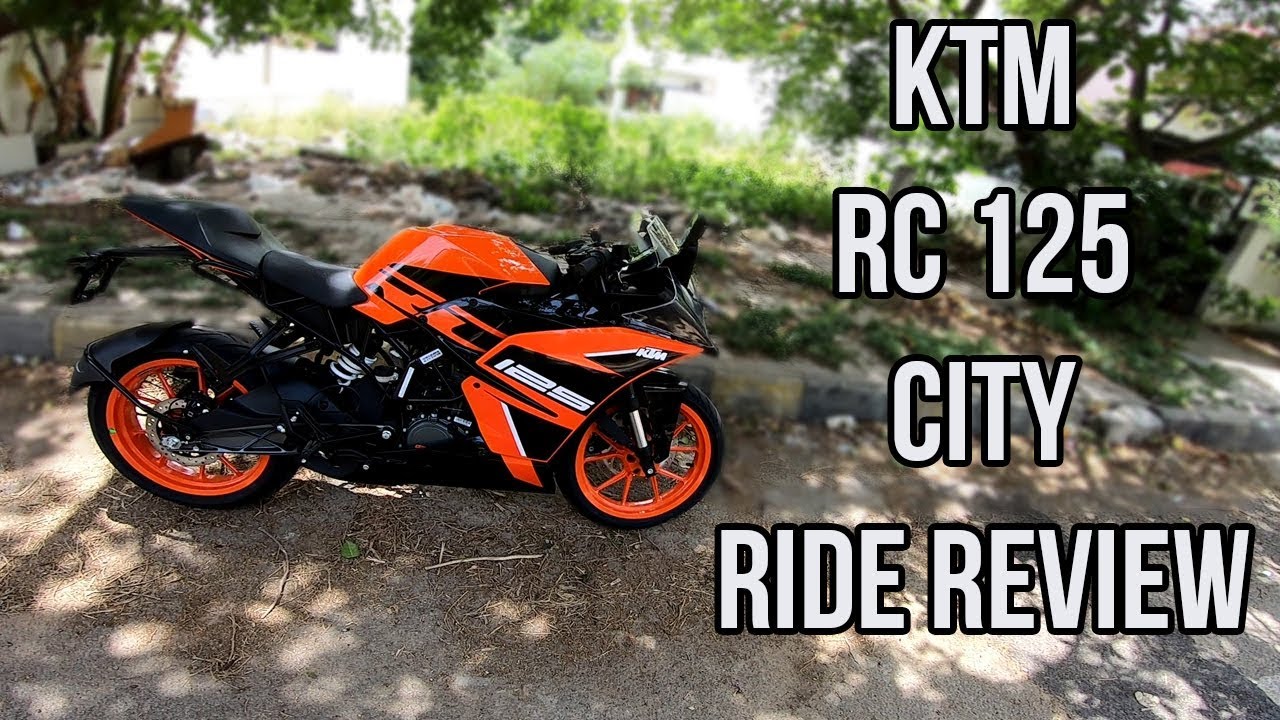 KTM RC 125 City Ride Review