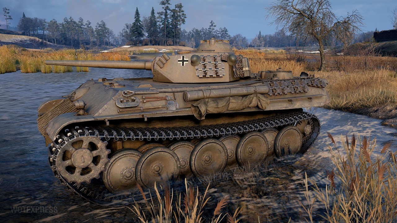Aufklärungspanzer Panther, 2x 1  Klasse Steppen und Perlenfluß