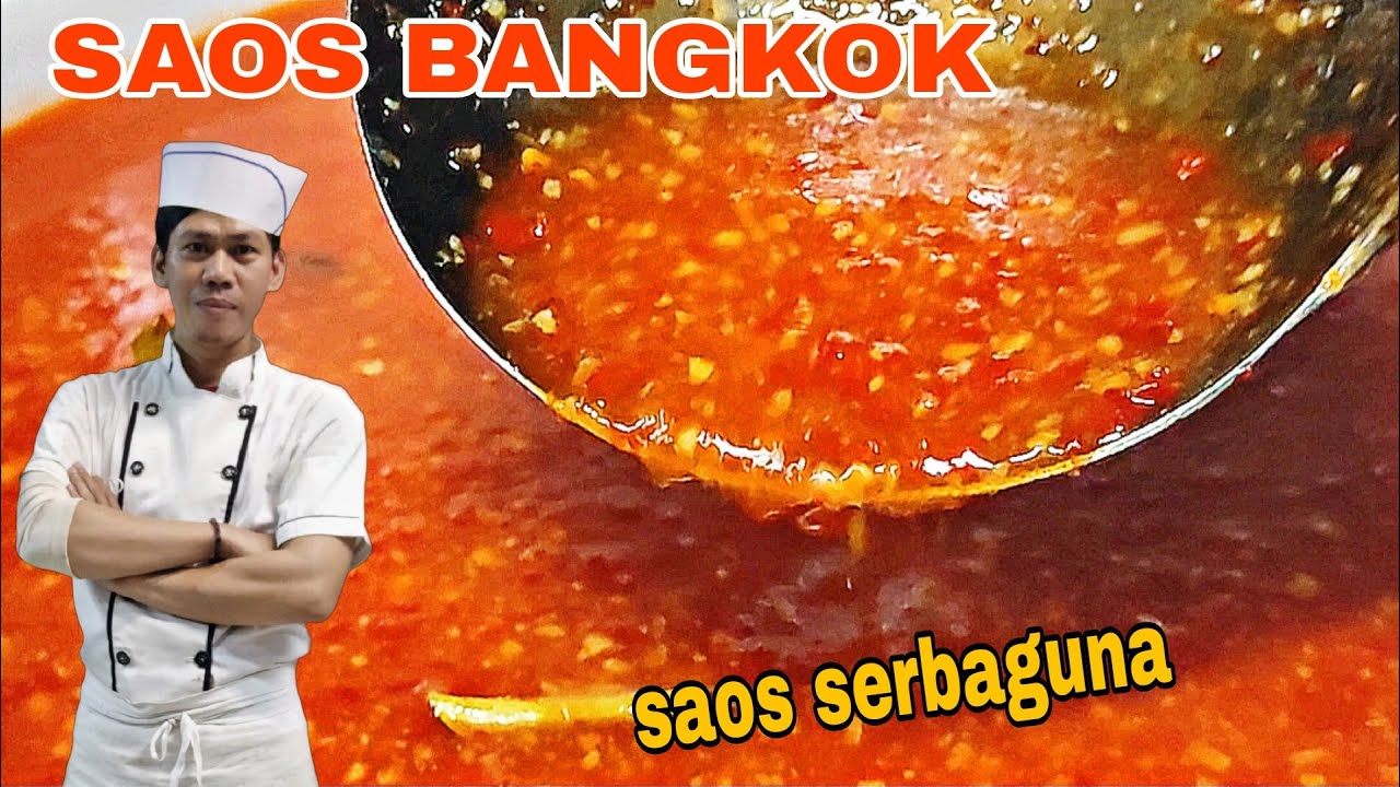 Resep rahasia restauran | Saos bangkok | saos Thai | dengan 5 in 1 antibacterial & odorless mecoo