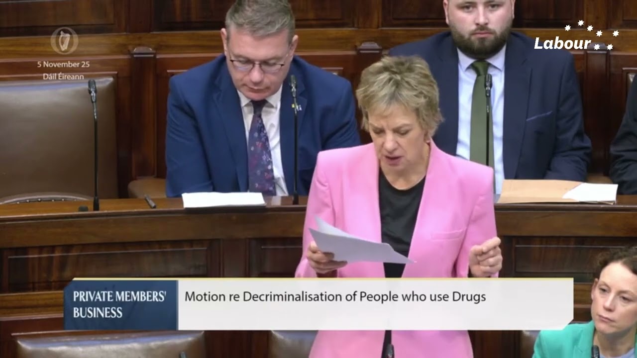 Healthcare, not handcuffs - Labour's motion to decriminalise people who use drugs