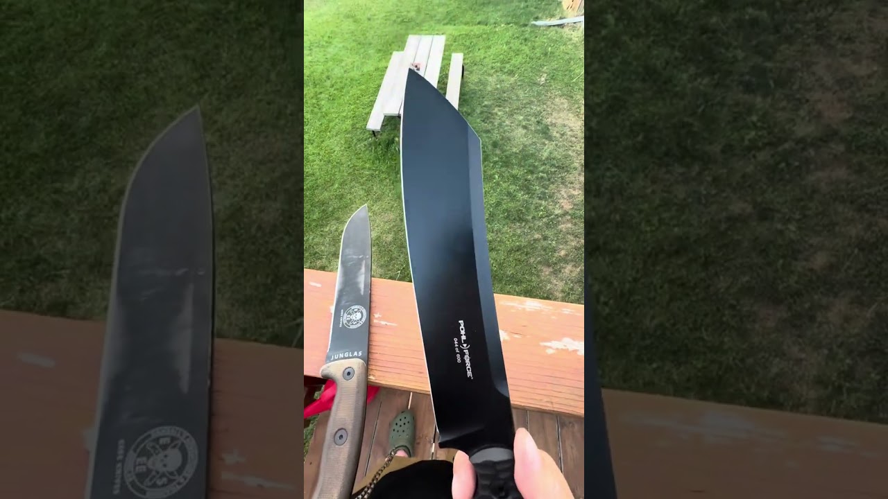 Pohl Force knives TEST part 2 blade finnish
