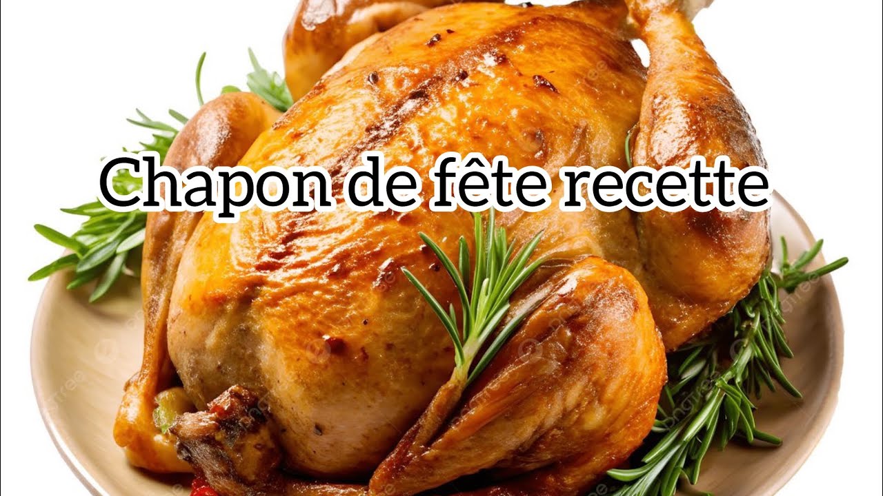 Chapon Rôti au Four 🐓✨ | Recette de Fête Dorée, Tendre et Inratable