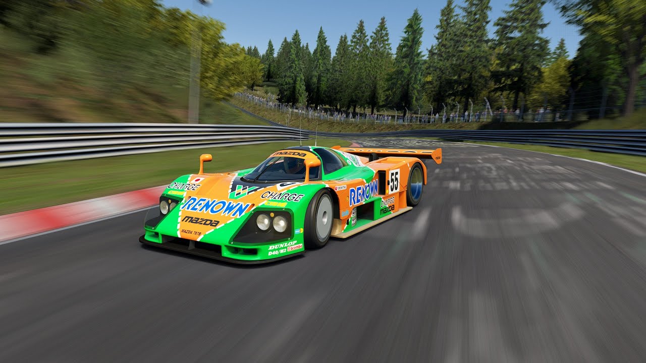 Mazda 787B - Nordschleife Tourist World Record 5:42:887 - Assetto Corsa