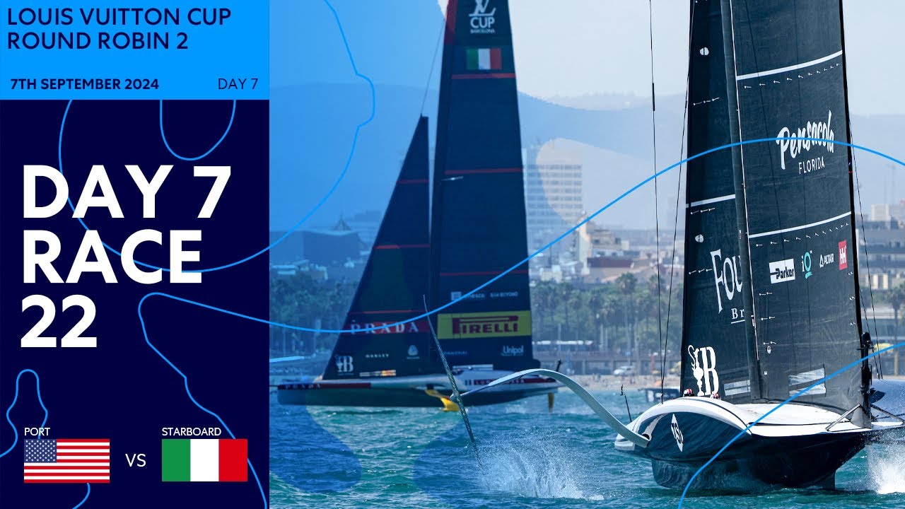 NYYC American Magic vs. Luna Rossa Prada Pirelli - Full Race 07/09/2024
