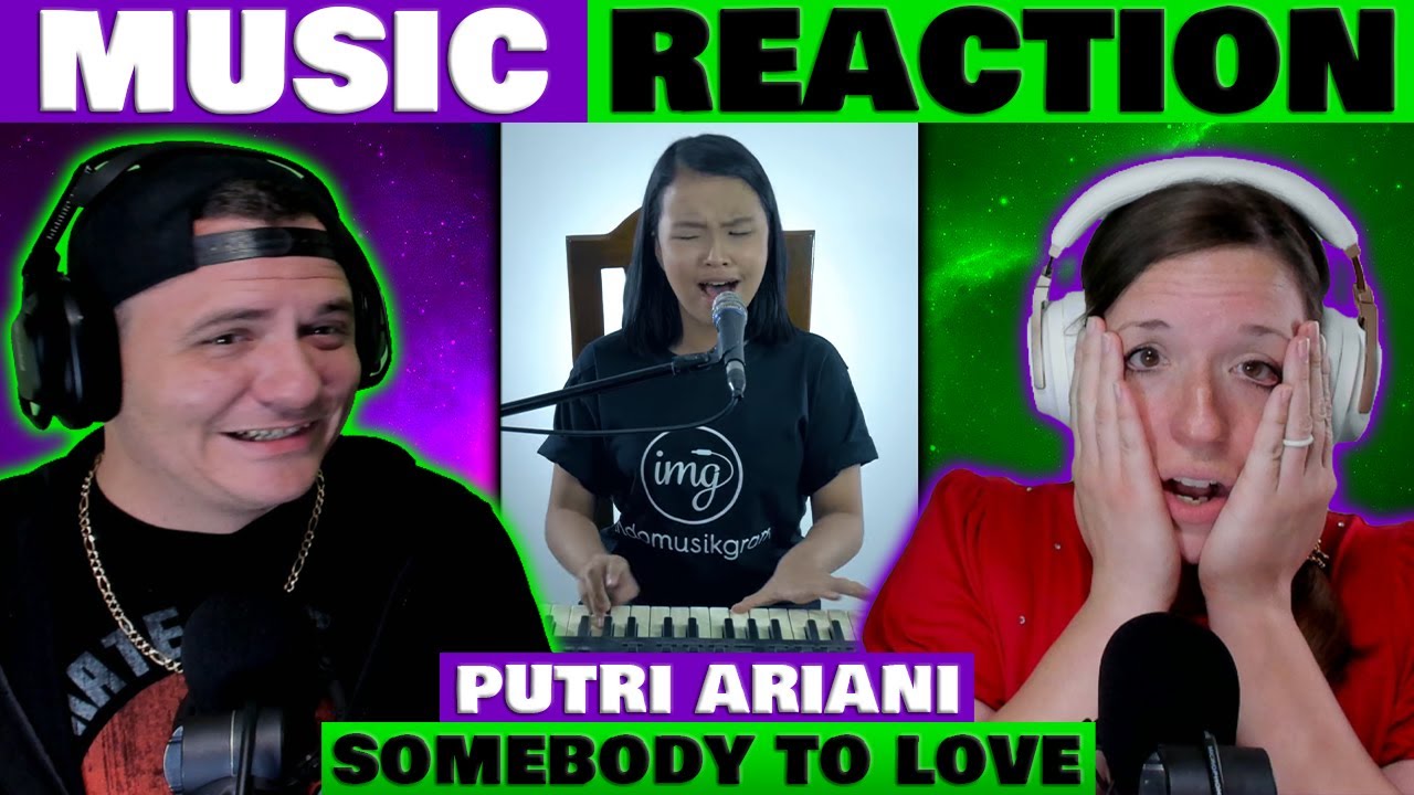 Putri Ariani - "Somebody To Love" Queen Cover REACTION 