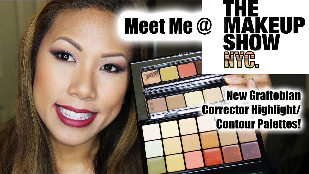 Meet Me @ The NY Makeup Show & New Graftobian Corrector/Contour Palettes!