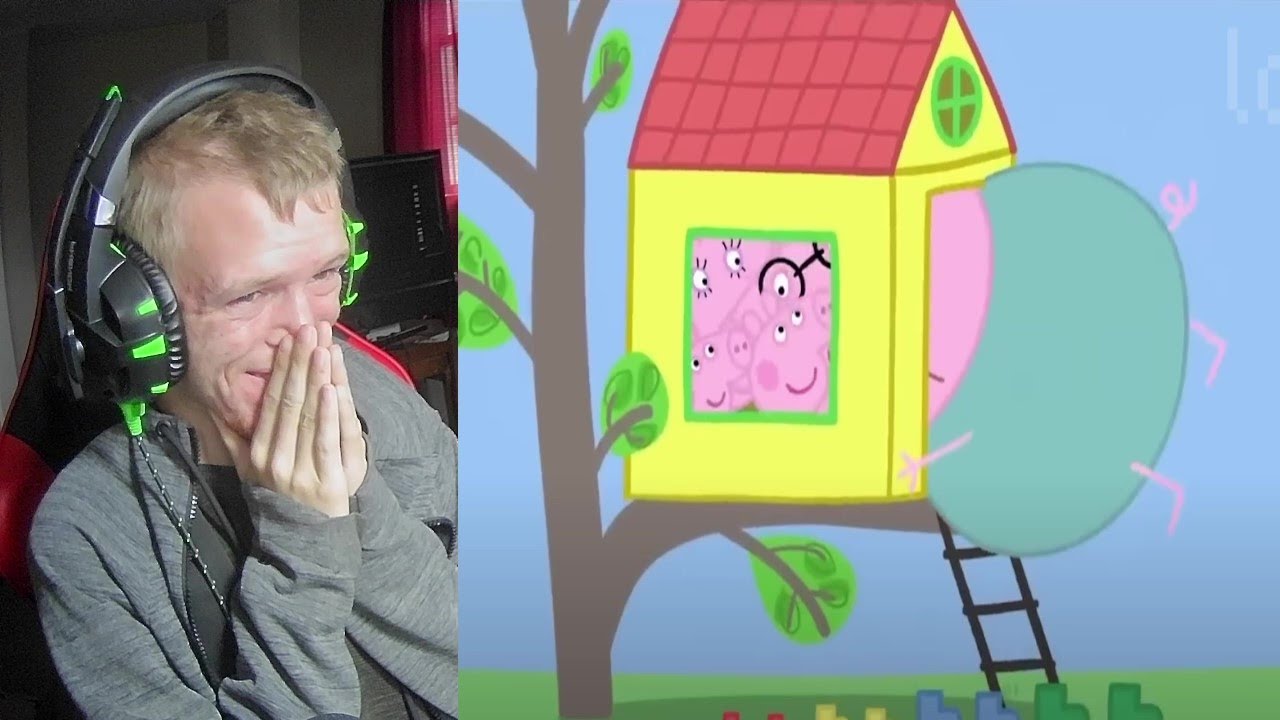 PEPPA PIG TRY TO NOT LAUGH REACTION!