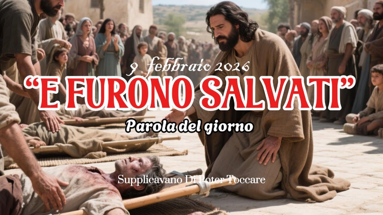 Dove passa Gesù, la gente guarisce: il segno che non puoi ignorare. Mc 6,53-56.