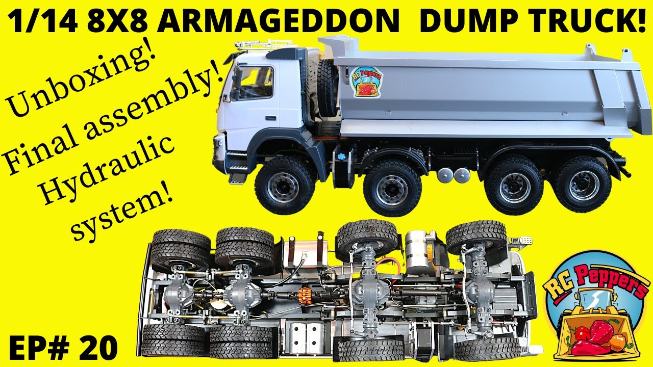 1/14 Armageddon hydraulic dump truck!