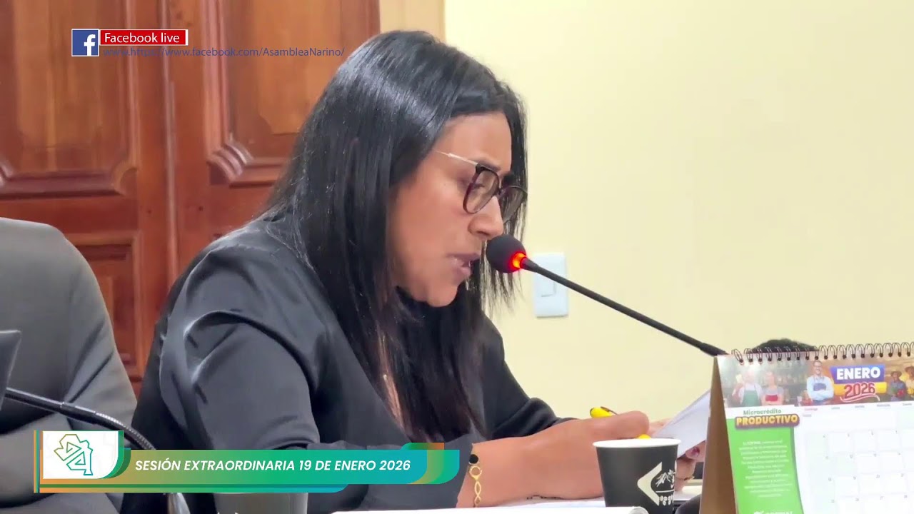 Emisión en directo de Asamblea Departamental de Nariño comisión segunda 19 de enero 2025