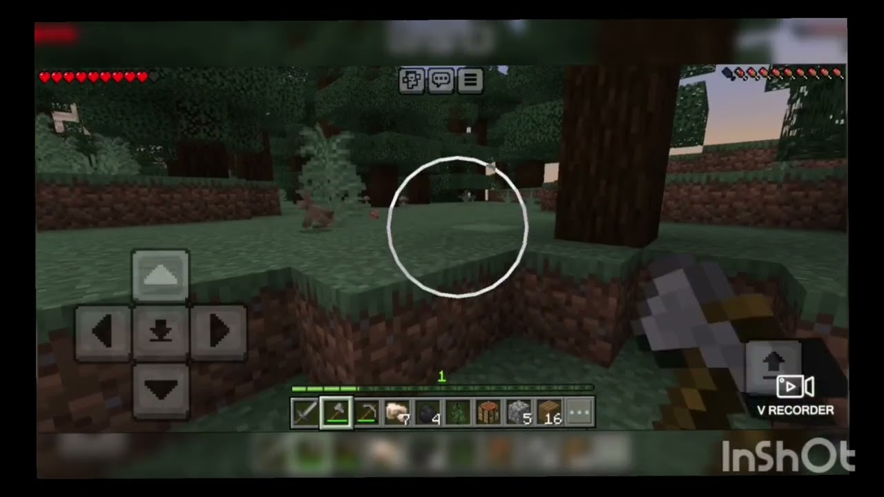 First time playing Minecraft