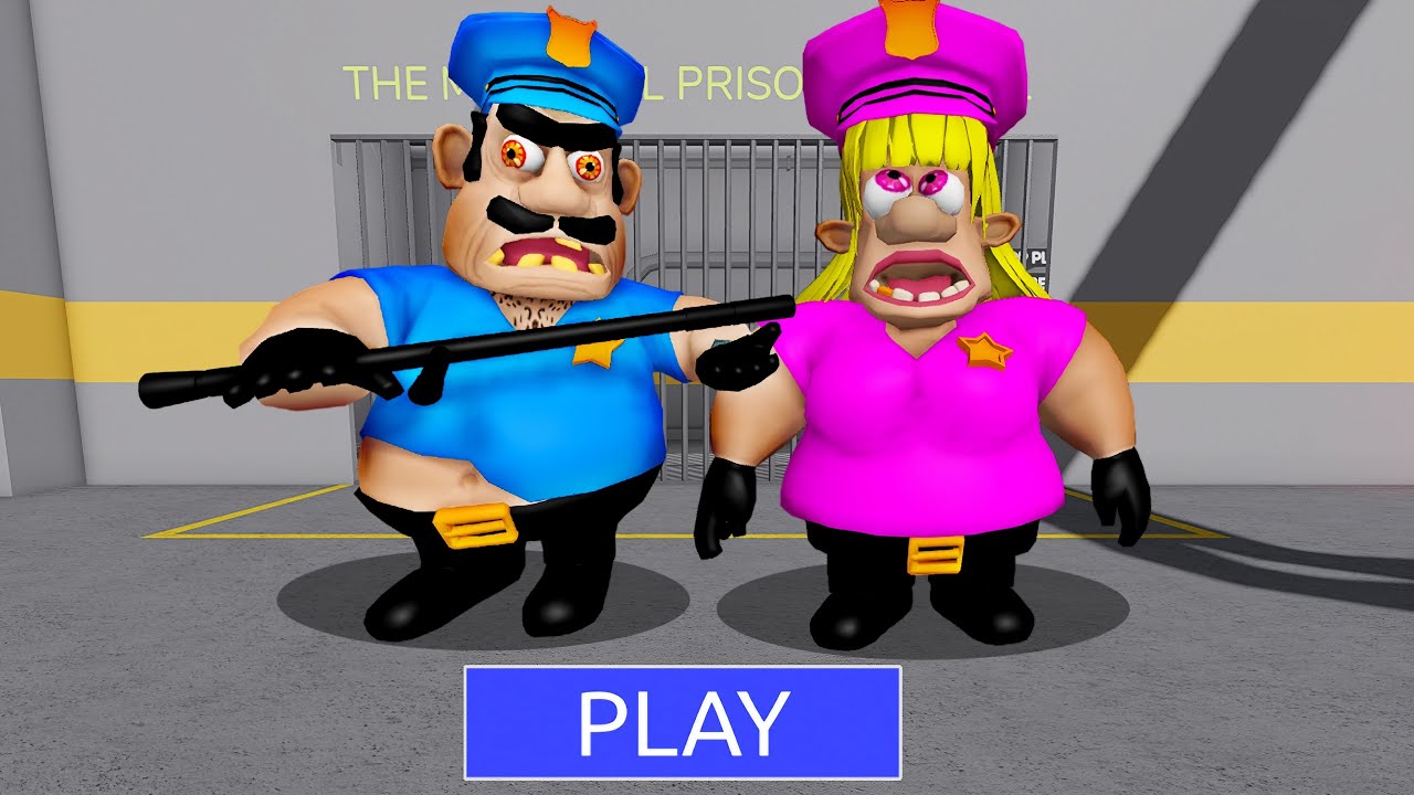 BRUNO'S FAMILY PRISON RUN ! ROBLOX SCARY OBBY Full Gameplay #roblox