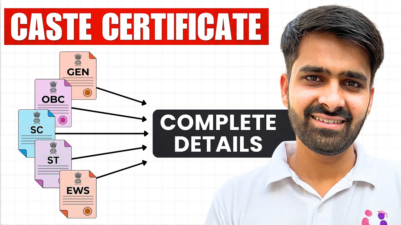 SC, ST, OBC, EWS Certificates Explained | CUET 2026 & DU Admission Complete Guide | Must Watch Video