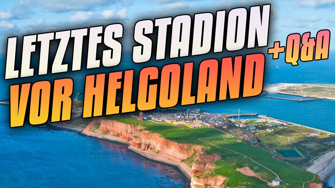 Letztes Stadion vor Helgoland + Q&A / Stadion am Rosengrund, TSV B&uuml;sum