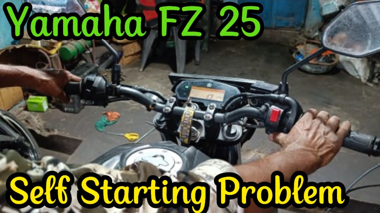 Yamaha FZ 25 | Self Starting Problem #yamaha #yamahafz25 #viralvideo #youtube #viralyoutubevideo 
