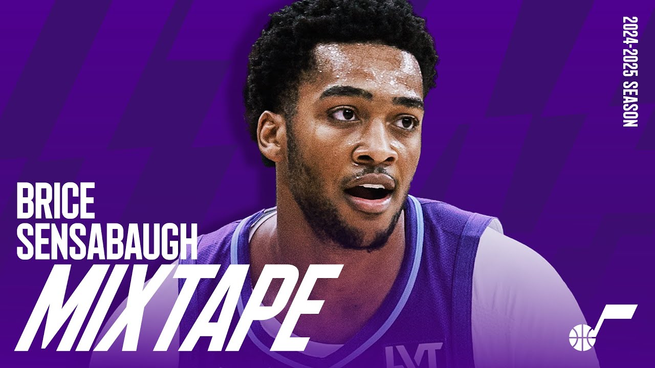 📼  Brice Sensabaugh '24-'25 Mixtape 📼 | UTAH JAZZ