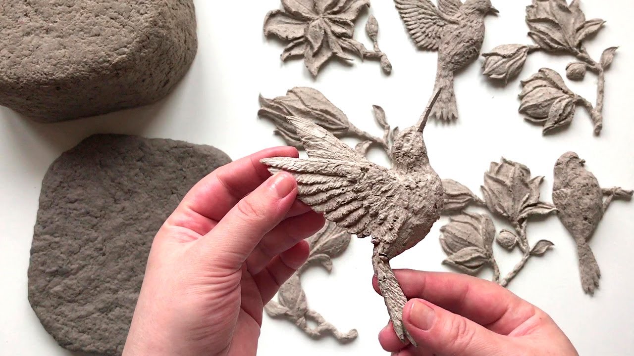#DIY Красивая шкатулка из папье-маше | Поделка из бумаги
