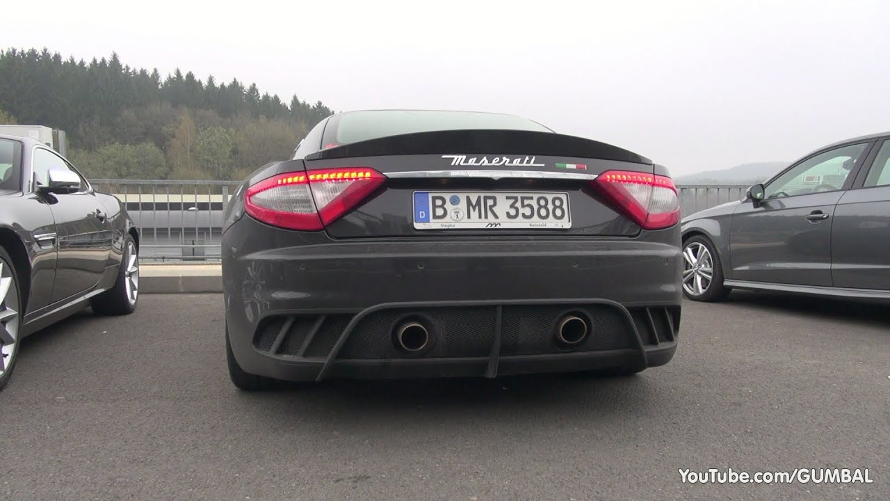 Maserati GranTurismo MC Stradale - Start up + Revs Valves Open/Closed!