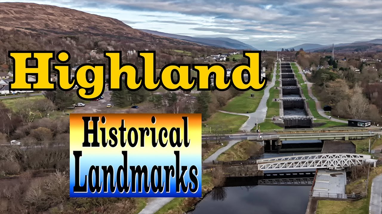 Corpach Basin & Locks ➜ Caledonian Canal ➜ Neptune's Staircase (+ Historic Facts)
